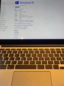 MacBookProでBootCamp上にWindows10をインストール